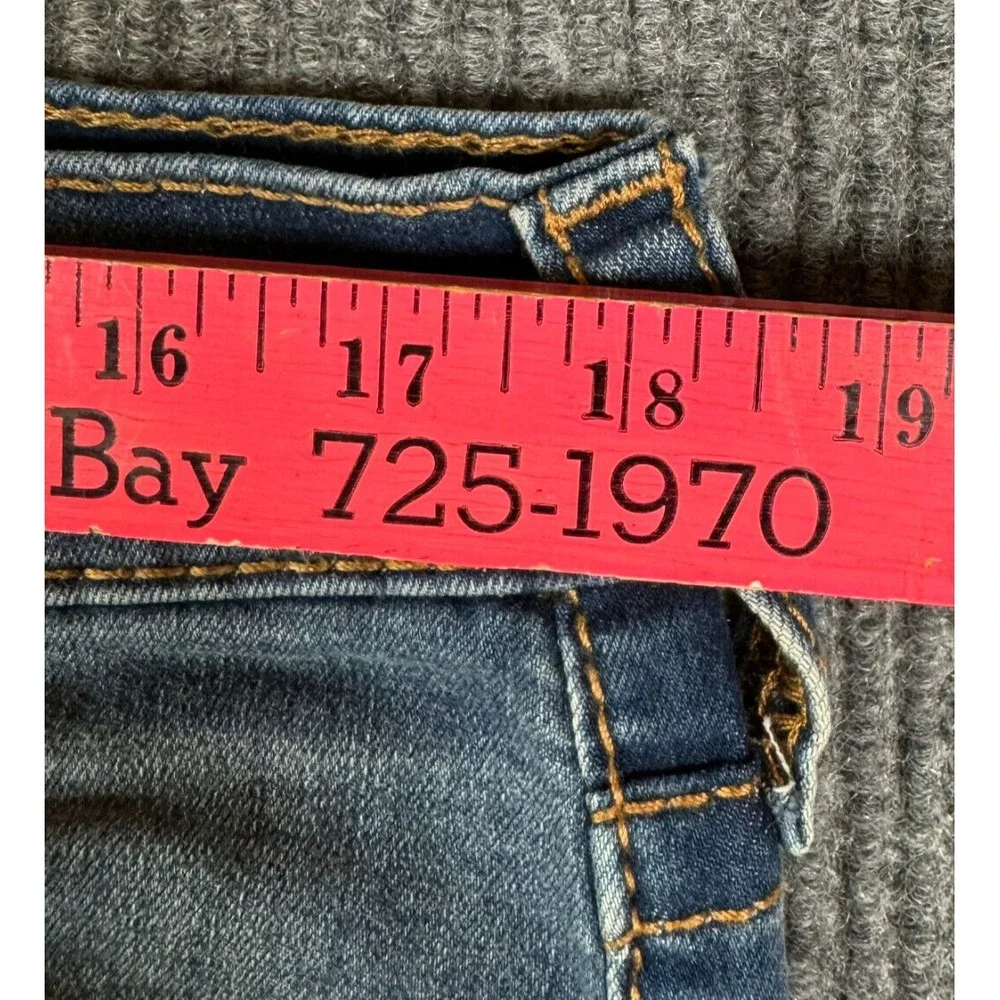 True Religion Geno Relaxed Slim Big T Jeans Men 34x31 Fade Skater hip hop